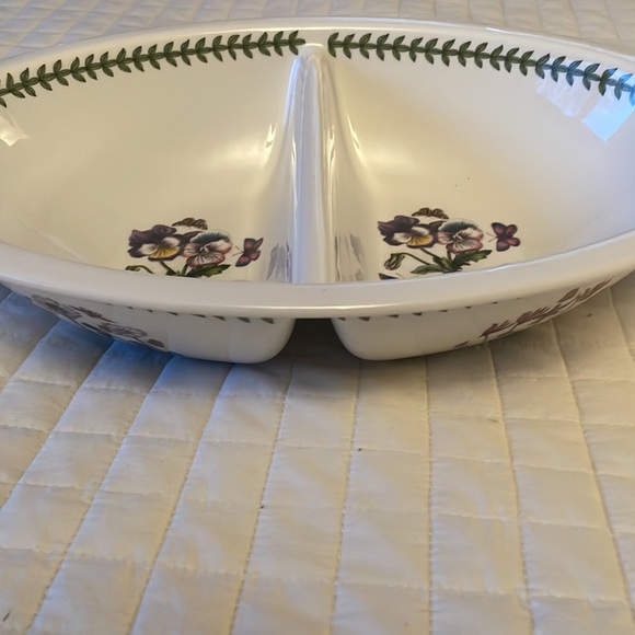 Portmeirion Botanic Garden Divided Vegetable Dish - Picture 2 of 8